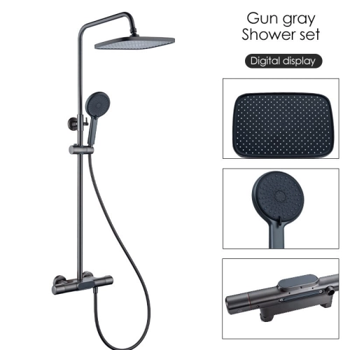 Душевая колонна с термостатом NES892 Platinum - Фото № 1