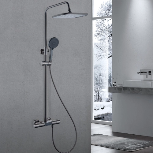 Душевая колонна с термостатом NES892 Platinum - Фото № 2