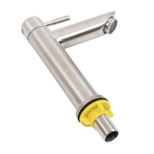 Смеситель для умывальника 2032 моно Platinum на одну воду - Фото № 2