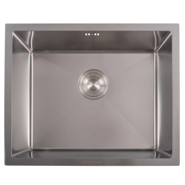 Stainless steel kitchen sink DÉCOR SM 54*44 VALESO Handmade (installation under the countertop)