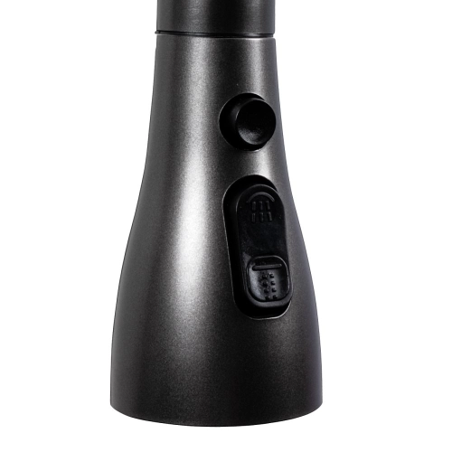 Кухонная мойка PVD черная CM 75*46A Platinum Handmade "Водопад" - Фото № 9