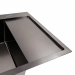 Kitchen sink CM 65*50 L PVD black VALESO Handmade 3.0/1.0 - Фото № 2