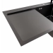 Kitchen sink CM 78*50 R PVD black VALESO Handmade 3.0/1.0 - Фото № 3