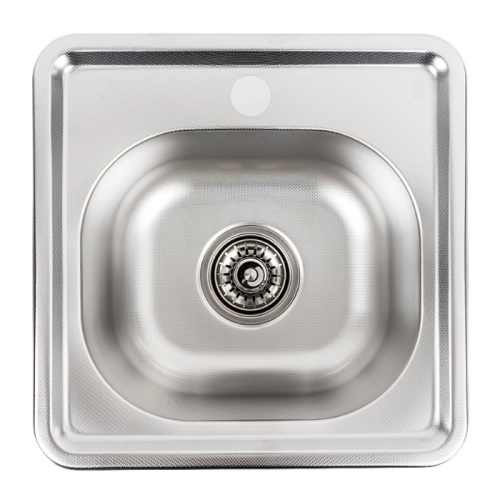 Valeso DECOR 4848 stainless steel kitchen sink (0.6/170 mm)