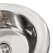 Stainless steel kitchen sink Valeso POLISHING 490 (0,8/180 mm) - Фото № 2