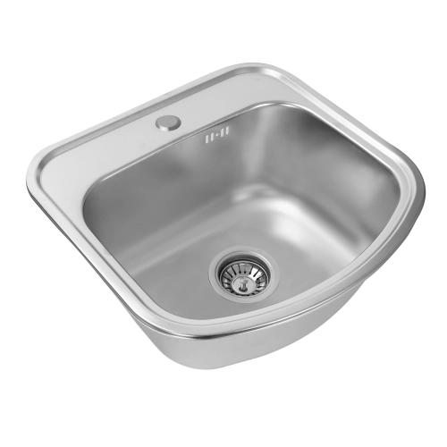 Кухонная мойка из нержавеющей стали Valeso САТИН 4947 (0,8/180 мм) - Фото № 1