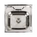 Stainless steel kitchen sink Valeso POLISHING 5050 (0,7/160 mm) - Фото №1