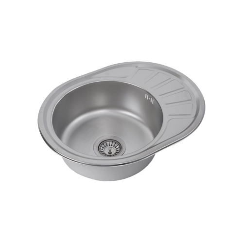 Кухонная мойка из нержавеющей стали Valeso САТИН 5745 (0,8/180 мм) - Фото № 11