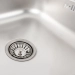 Кухонная мойка из нержавеющей стали Valeso САТИН 6050 L (0,7/160 мм) - Фото № 9