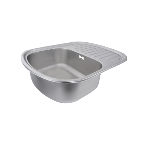 Stainless steel kitchen sink Valeso SATIN 6349 (0,8/180 mm) - Фото № 9
