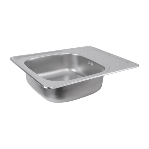 Stainless steel kitchen sink Valeso SATIN 6550 (0,8/180 mm) - Фото № 4