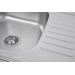 Stainless steel kitchen sink Valeso SATIN 6550 (0,8/180 mm) - Фото № 8