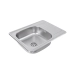 Stainless steel kitchen sink Valeso SATIN 6550 (0,8/180 mm) - Фото № 5