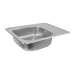 Stainless steel kitchen sink Valeso SATIN 6550 (0,8/180 mm) - Фото № 3