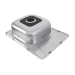 Stainless steel kitchen sink Valeso SATIN 6550 (0,8/180 mm) - Фото № 9