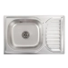 Stainless steel kitchen sink Valeso DECOR 6642 (0,8/180 mm) - Фото №1