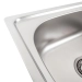 Stainless steel kitchen sink Valeso DECOR 6642 (0,8/180 mm) - Фото № 4