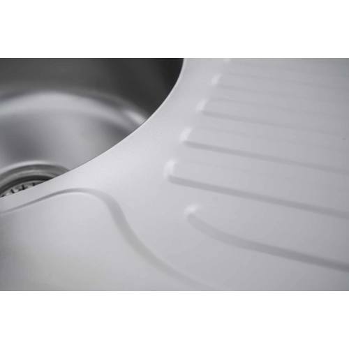 Stainless steel kitchen sink Valeso SATIN 6745 (0,8/180 mm) - Фото № 8