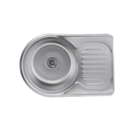 Stainless steel kitchen sink Valeso SATIN 6745 (0,8/180 mm) - Фото № 2