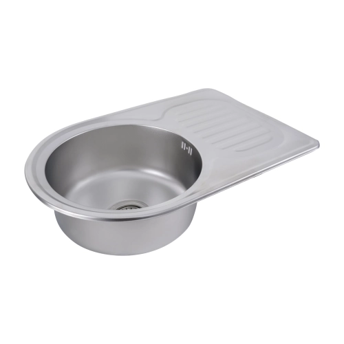 Stainless steel kitchen sink Valeso SATIN 6745 (0,8/180 mm) - Фото № 3