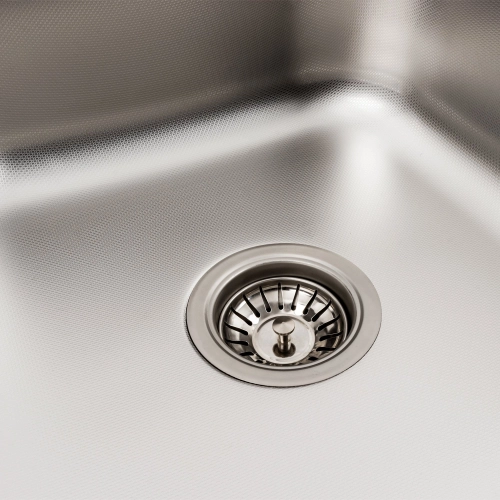 Stainless steel kitchen sink Valeso DECOR 7050 (0,8/180 mm) - Фото № 9