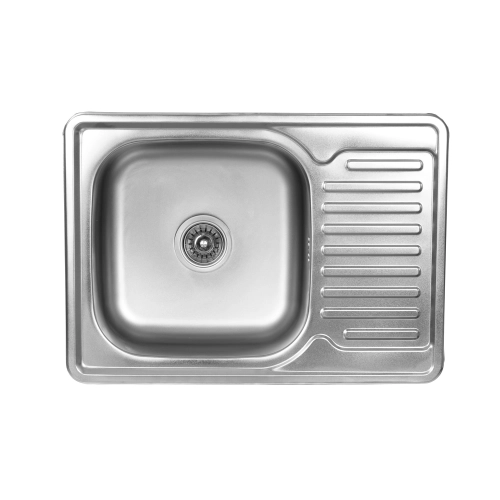 Stainless steel kitchen sink Valeso 7050 SATIN (0,8/180 mm) - Фото № 6