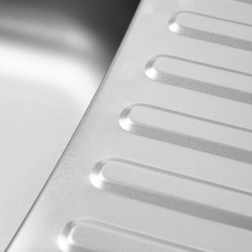 Stainless steel kitchen sink Valeso 7050 SATIN (0,8/180 mm) - Фото № 3