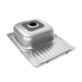 Stainless steel kitchen sink Valeso 7050 SATIN (0,8/180 mm) - Фото № 5