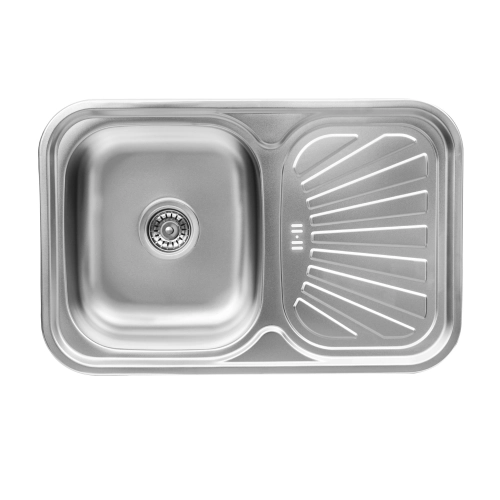 Stainless steel kitchen sink Valeso SATIN 7549 (0,8/180 mm) - Фото № 2