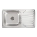 Stainless steel kitchen sink Valeso DECOR 7642 (0,8/180 mm)