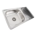Stainless steel kitchen sink Valeso DECOR 7642 (0,8/180 mm) - Фото № 2