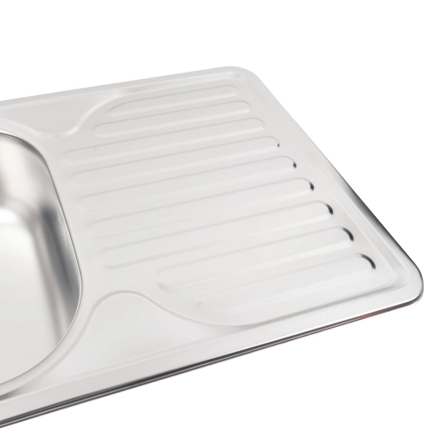 Stainless steel kitchen sink Valeso SATIN 7642 (0,8/180 mm) - Фото № 3