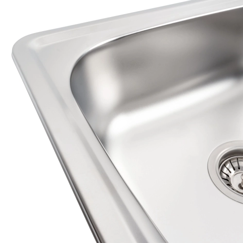 Stainless steel kitchen sink Valeso SATIN 7642 (0,8/180 mm) - Фото № 4