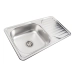 Stainless steel kitchen sink Valeso SATIN 7642 (0,8/180 mm) - Фото №1