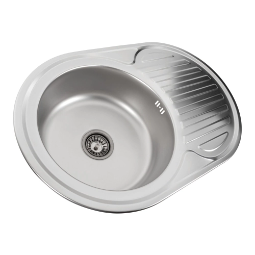 Stainless steel kitchen sink Valeso 7750 SATIN (0,8/180 mm) - Фото № 3