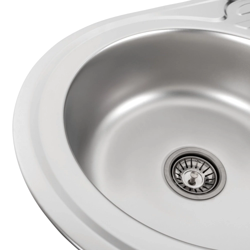 Stainless steel kitchen sink Valeso 7750 SATIN (0,8/180 mm) - Фото № 7