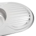 Stainless steel kitchen sink Valeso 7750 SATIN (0,8/180 mm) - Фото № 5