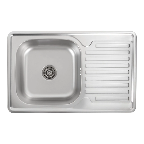Stainless steel kitchen sink Valeso DECOR 7850 (0,8/180 mm)