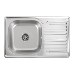 Stainless steel kitchen sink Valeso DECOR 7850 (0,8/180 mm)