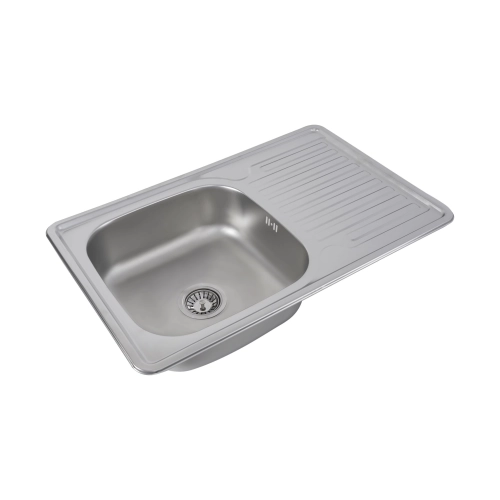 Stainless steel kitchen sink Valeso SATIN 7850 (0,8/180 mm) - Фото № 6