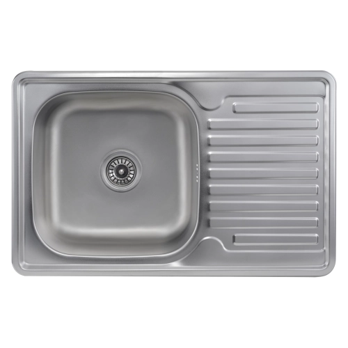 Stainless steel kitchen sink Valeso SATIN 7850 (0,8/180 mm) - Фото № 1