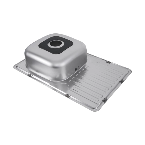 Stainless steel kitchen sink Valeso SATIN 7850 (0,8/180 mm) - Фото № 8