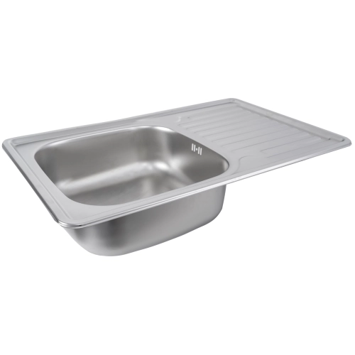 Stainless steel kitchen sink Valeso SATIN 7850 (0,8/180 mm) - Фото № 3