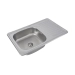 Stainless steel kitchen sink Valeso SATIN 7850 (0,8/180 mm) - Фото № 6