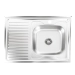Stainless steel kitchen sink Valeso SATIN 8060 R (0,7/160 mm) - Фото №1