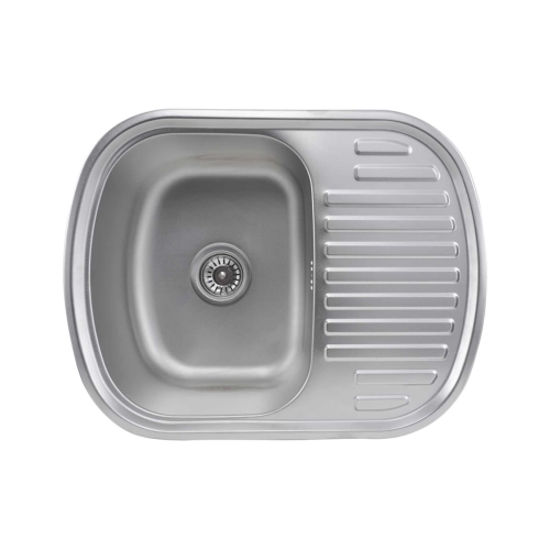 Kitchen sink from VALESO 6349 stainless steel DECOR 0,8 / 180