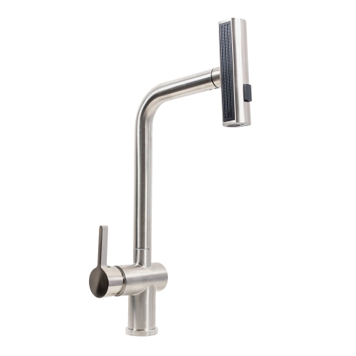 Смеситель кухонный нержавейка Platinum IB2013BR - Фото № 1