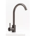 Kitchen sink PVD 78*46 black Platinum Handmade with kitchen faucet + dispenser and colander - Фото № 5