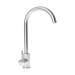 Stainless steel kitchen sink 78*46 Platinum Handmade with kitchen faucet + dispenser and colander - Фото № 4