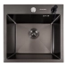 Кухонная мойка 45*45 Valeso Handmade PVD черная (сифон круглый 3,0/0,8) - Фото №1